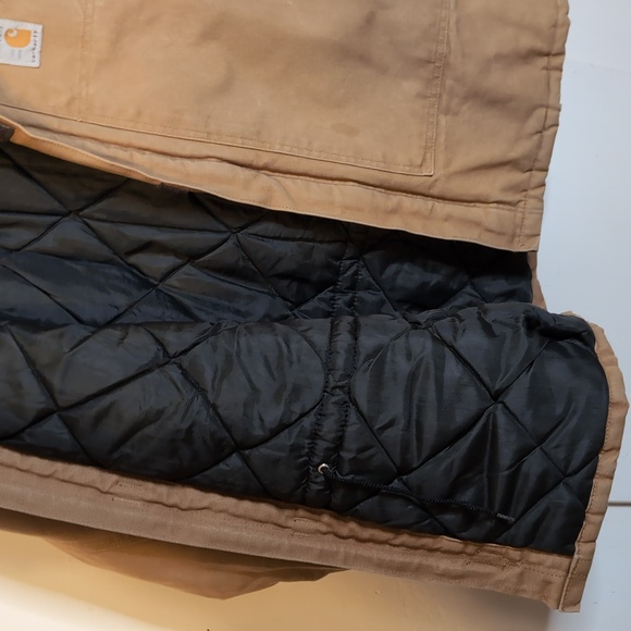 Vint. '89 Carhartt 100 Year Anniv. CO196 Collared Duck Coat mens XLT (44 Chest) - Picture 6 of 11